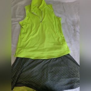 Women's golf outfit